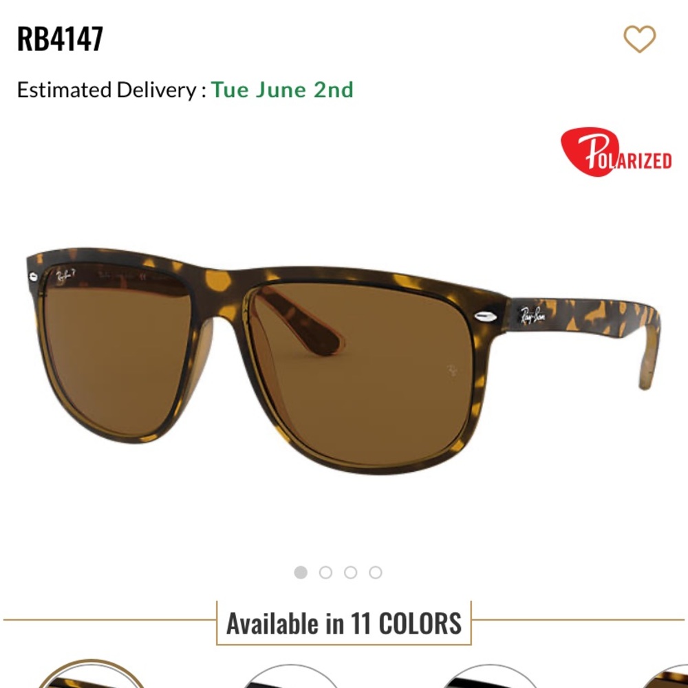 Polarized ray ban sunglasses